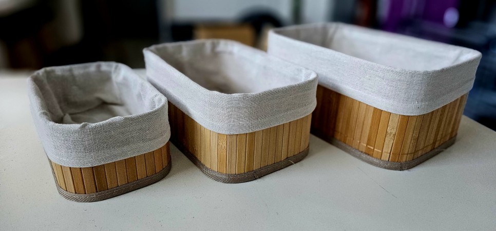 SET DE 3 BANDEJAS DE MAMBOO